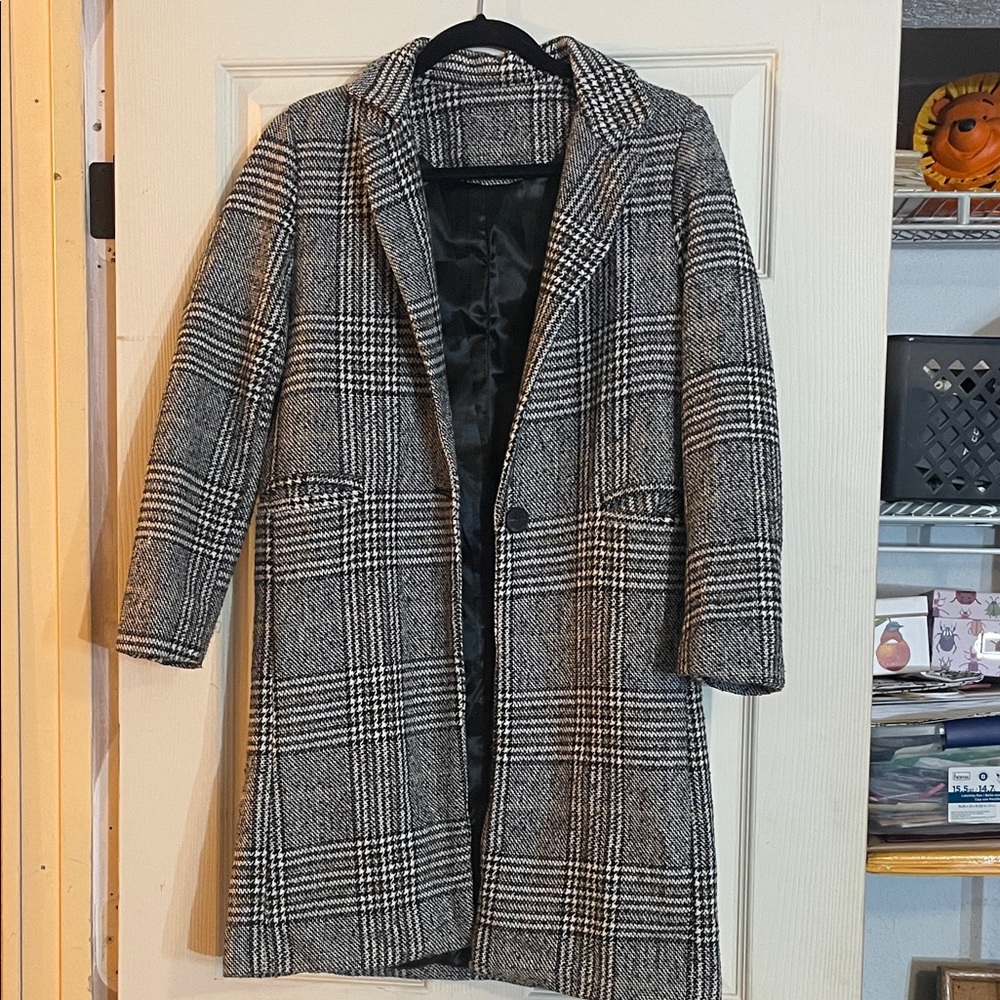 Long tweed jacket